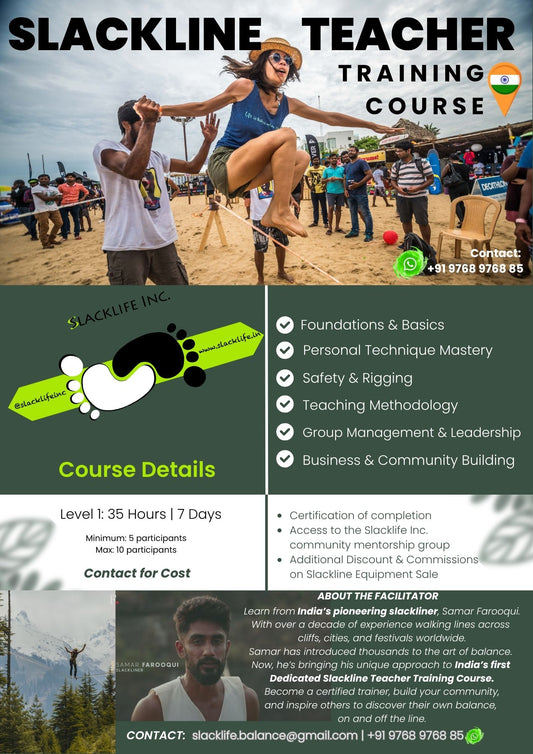 Slackline Teacher Training Course