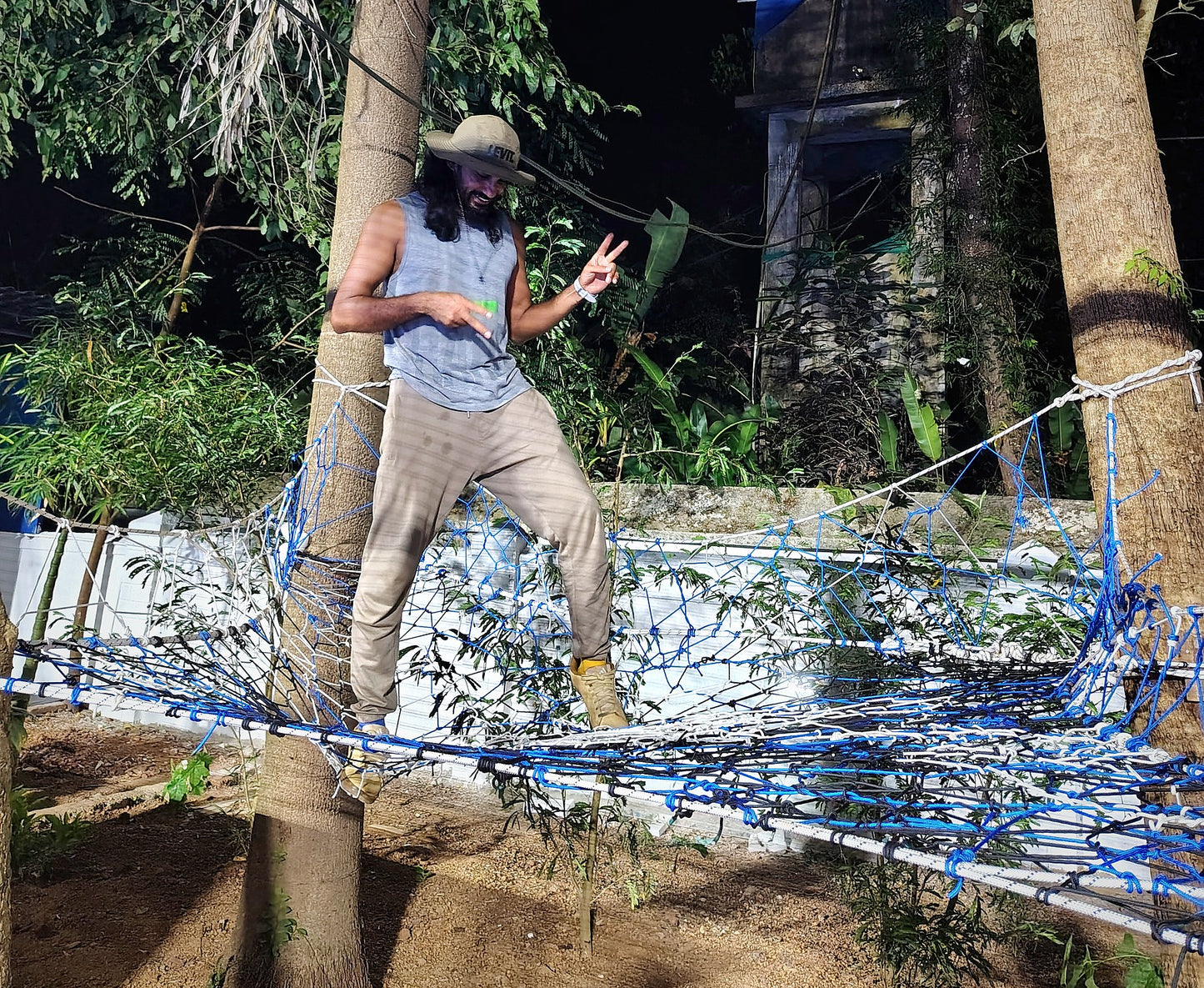Custom Rope Nets — Tree, Space & Indoor Net Weaves